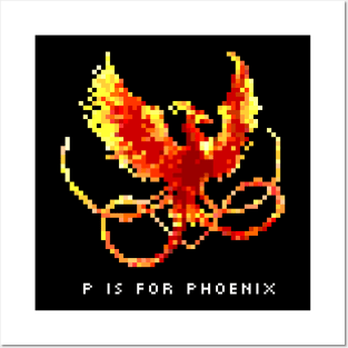 P is for Phoenix Posters and Art